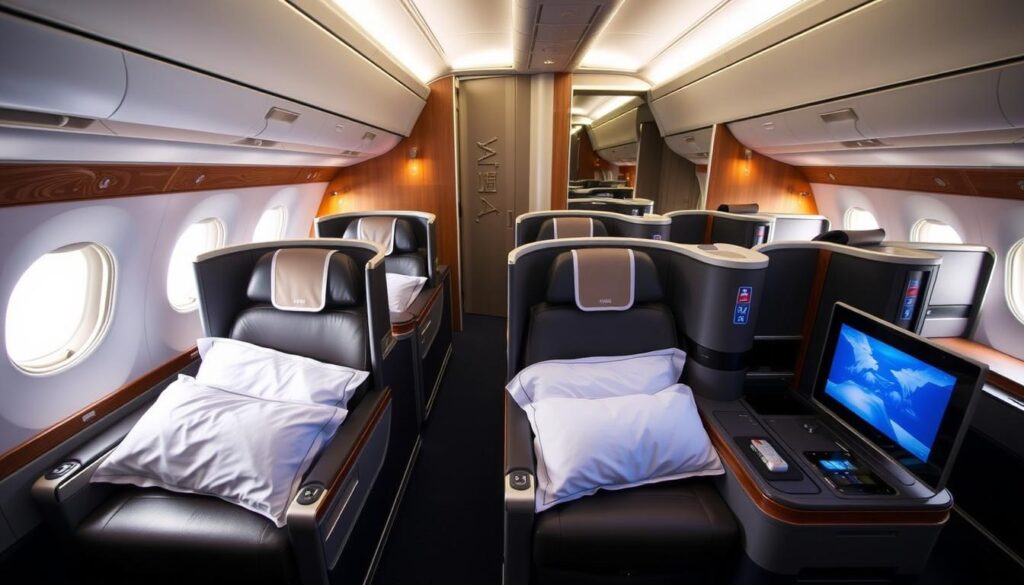 ANA First Class Cabin