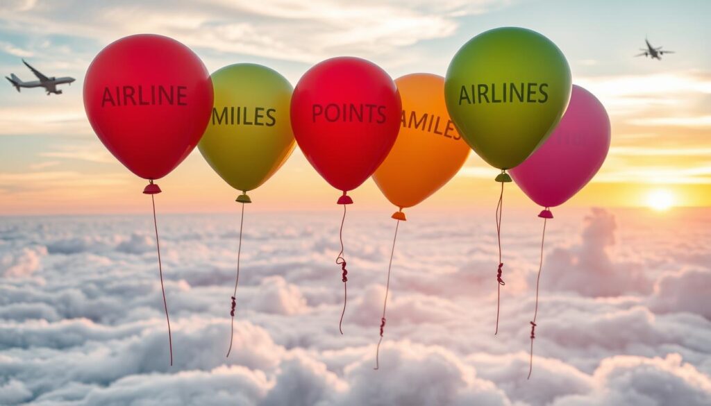 Airline miles and points