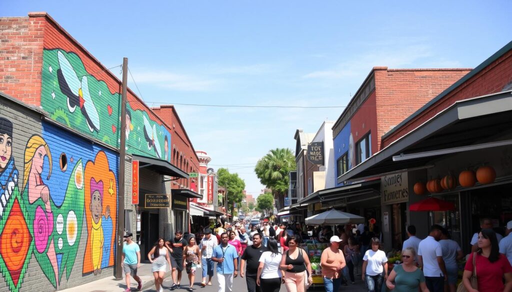 Boyle Heights neighborhood in Los Angeles