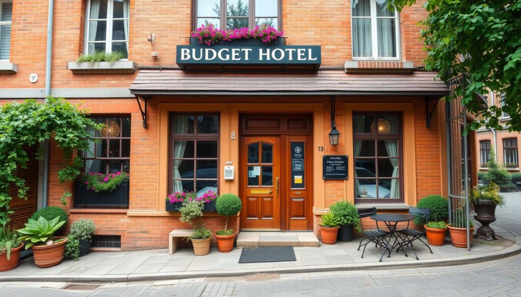 Budget Hotel Exterior