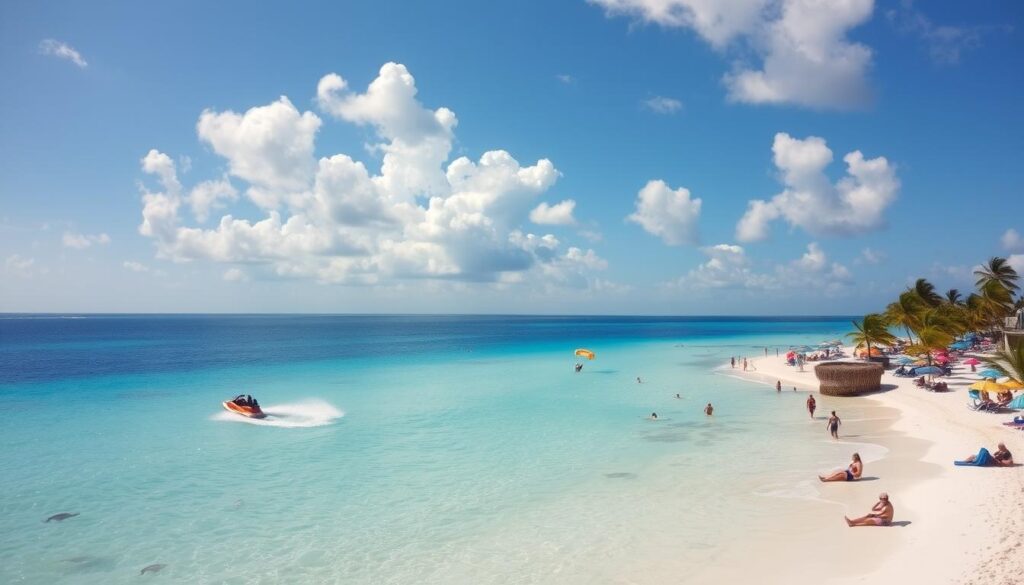 Cancun beaches and water activities