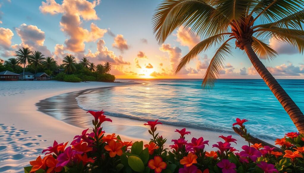 Caribbean island