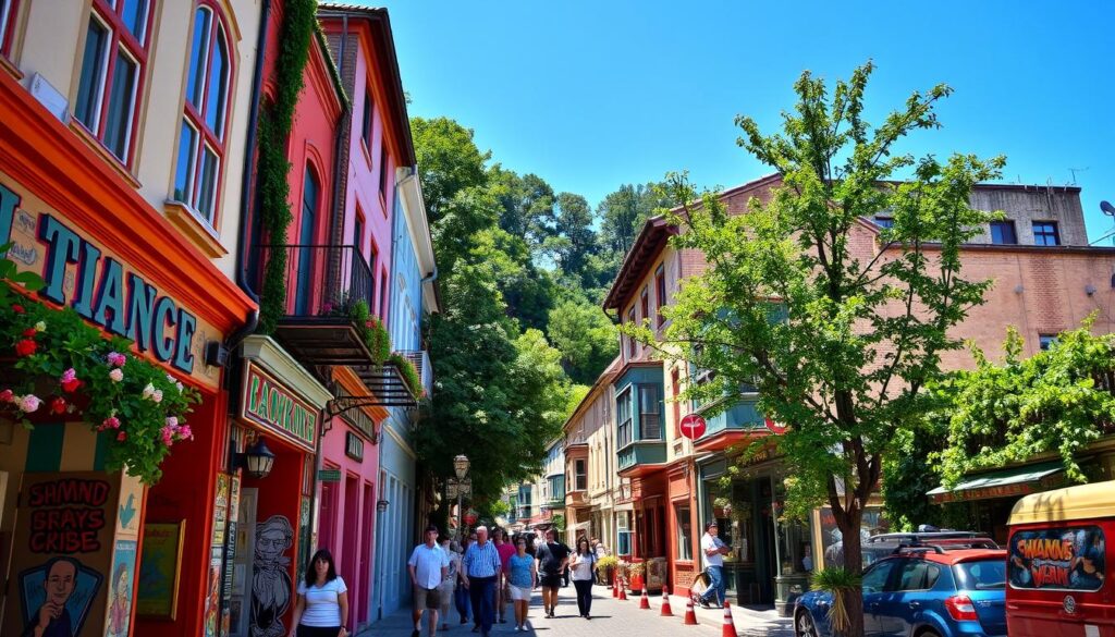 Colorful streets