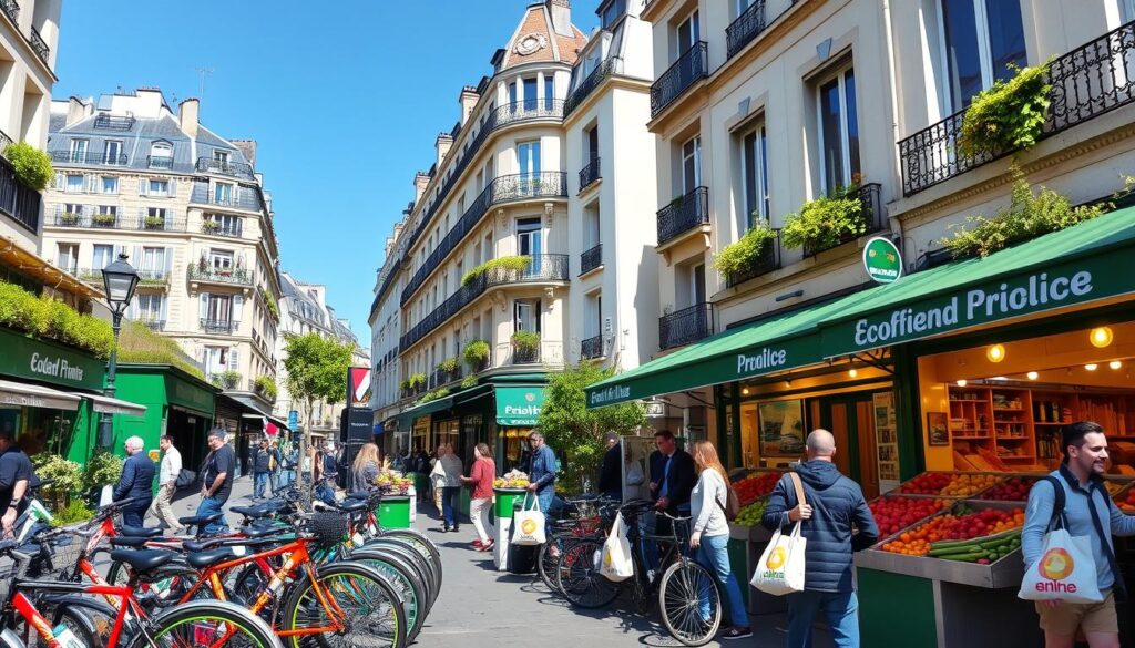 Eco-friendly shopping in Paris