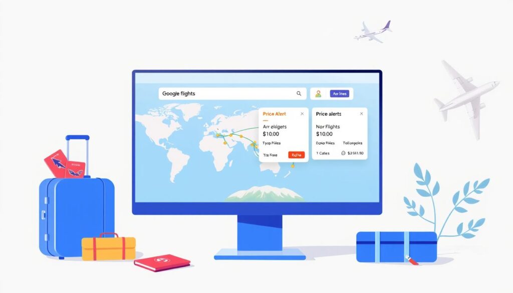Google Flights Price Alert