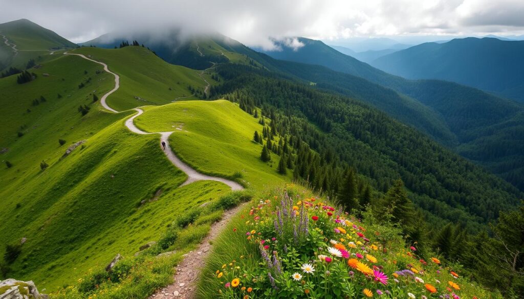 Hiking in the Appalachian Mountains