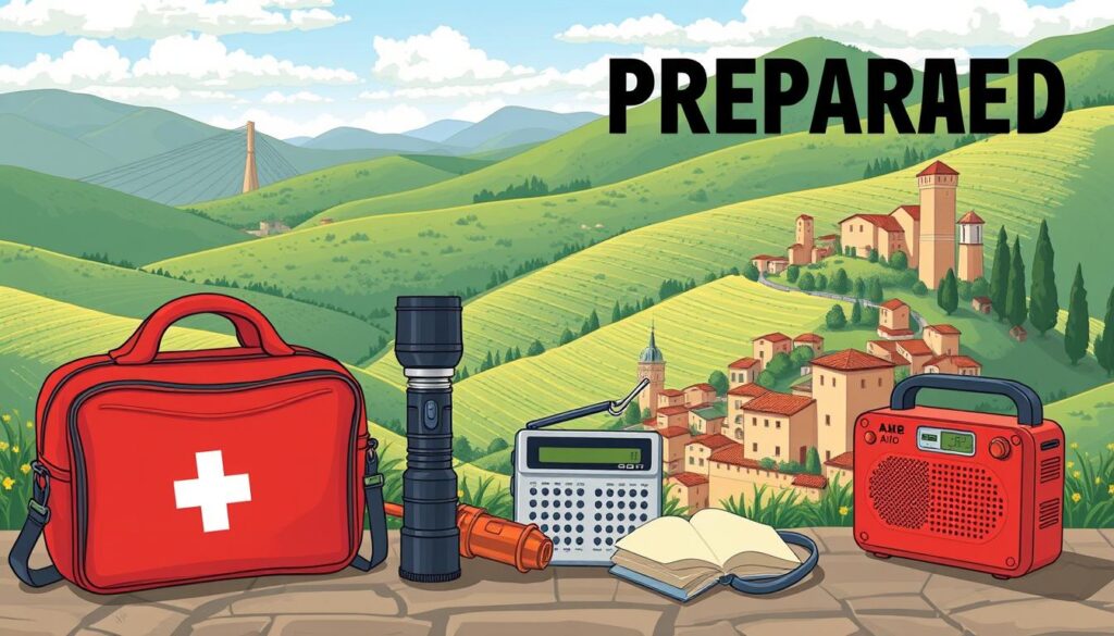 Italy natural disaster preparedness for tourists