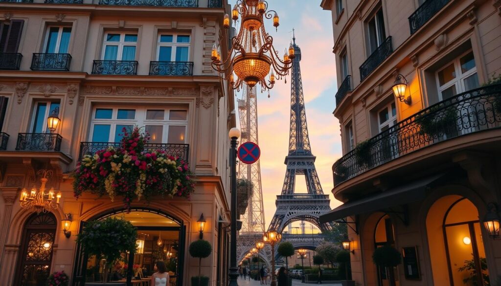 Luxury hotel in Paris