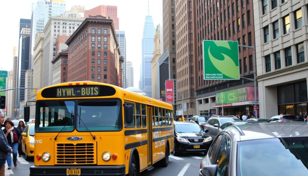 New York City bus