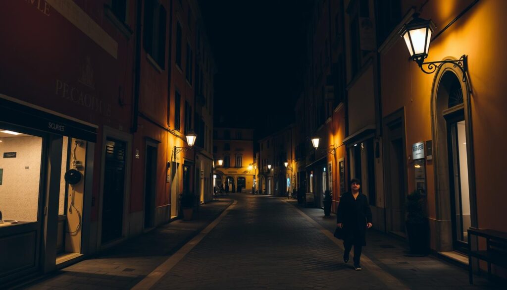 Nighttime safety in Italy