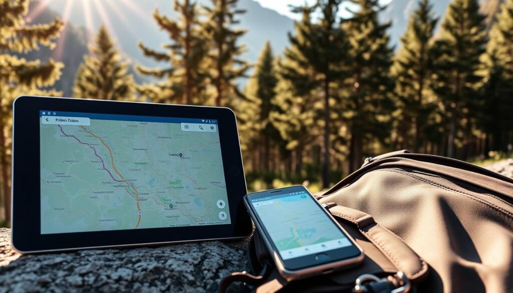 Offline maps and navigation apps