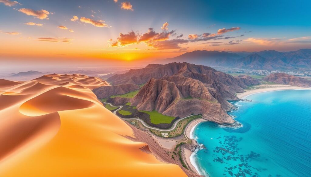 Oman's natural beauty