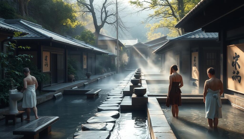 Onsen etiquette