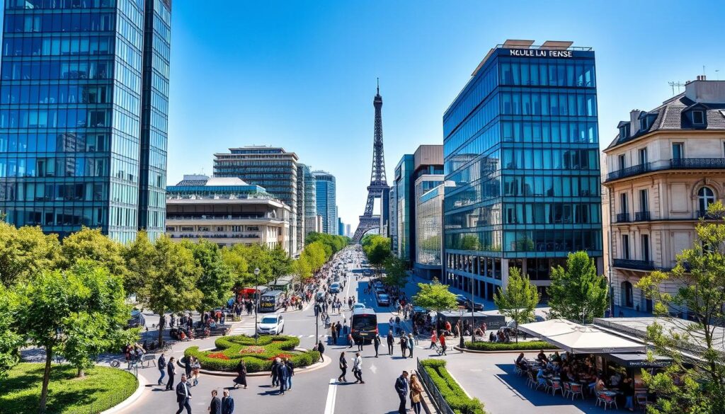 Paris business district