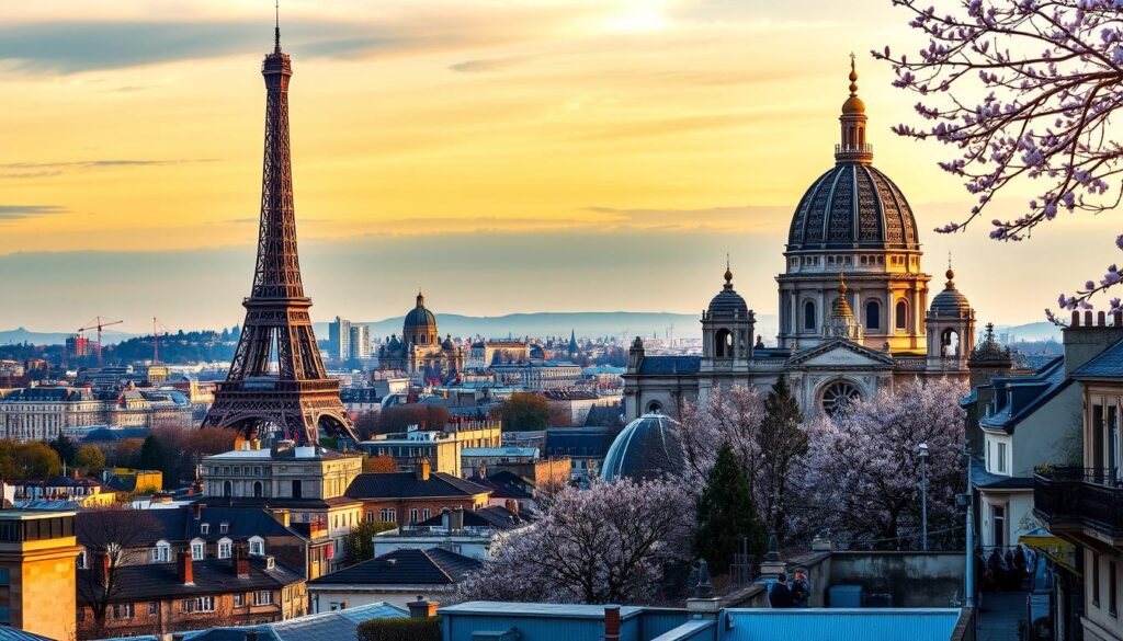 Paris landmarks