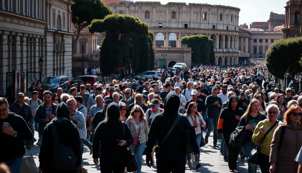 Rome pickpockets