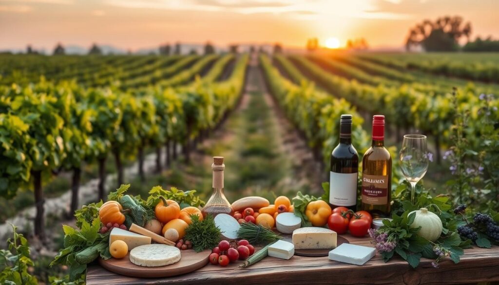 Sustainable wine and food choices