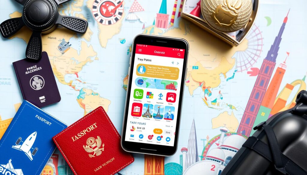 Travel planning apps