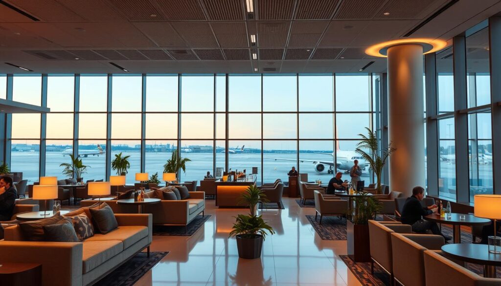 airport lounge