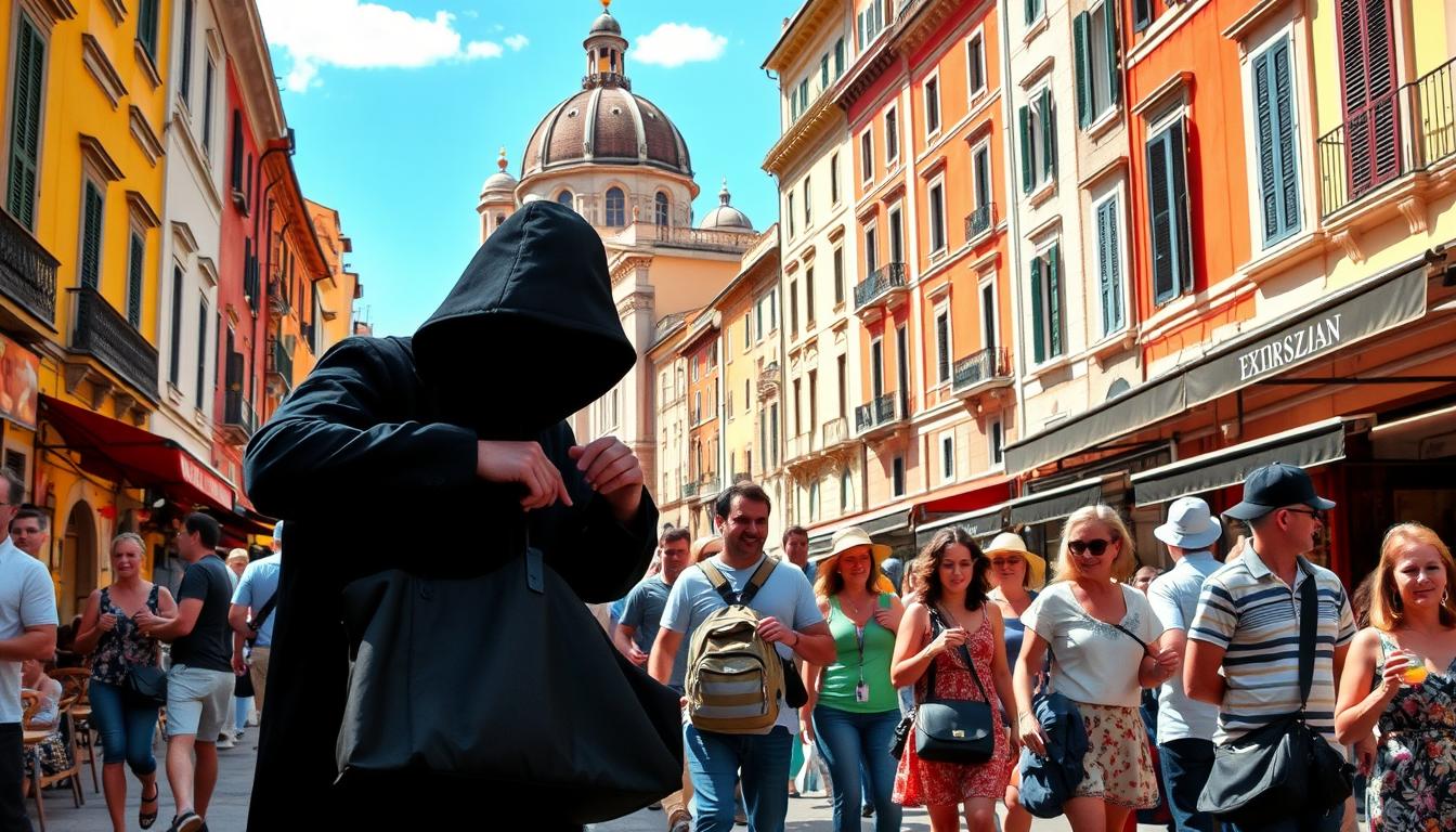 beware of pickpockets in italy