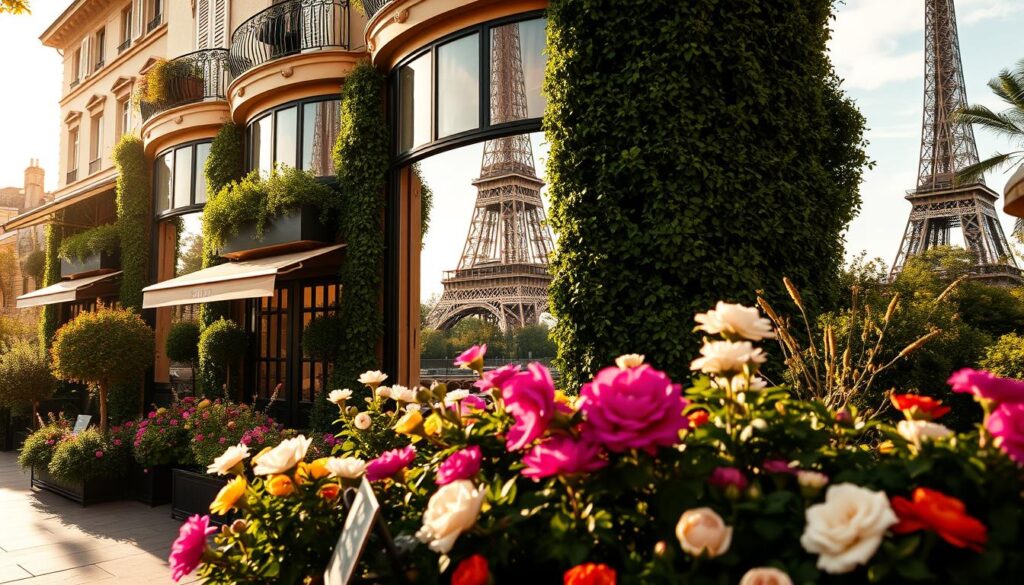 boutique hotels with eiffel tower view