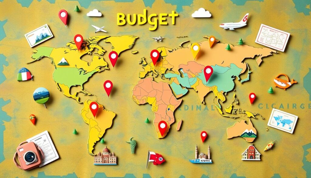 budget travel itinerary