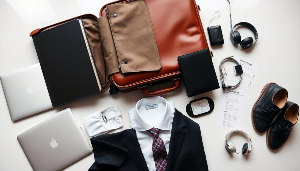 business travel packing list