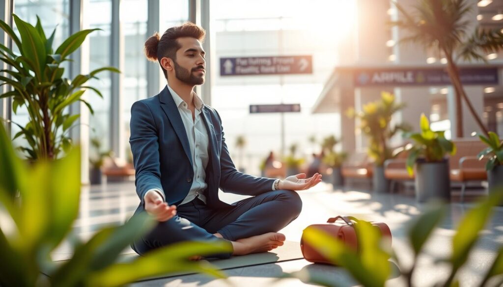 business traveler wellness