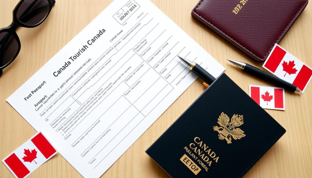 canada tourist visa application