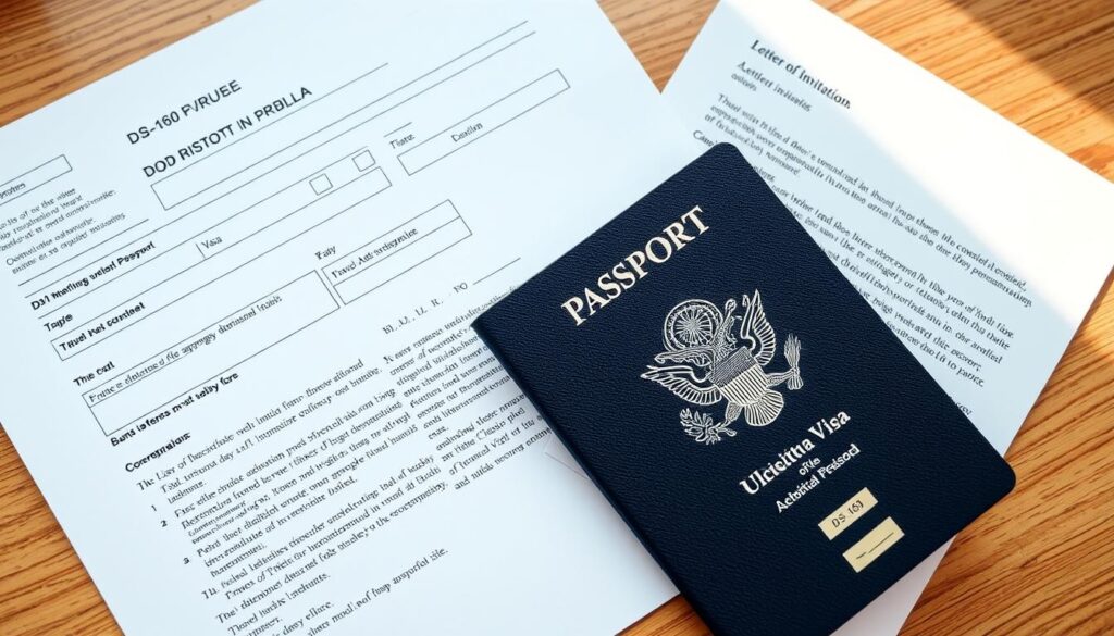 documents needed for b1/b2 visa application