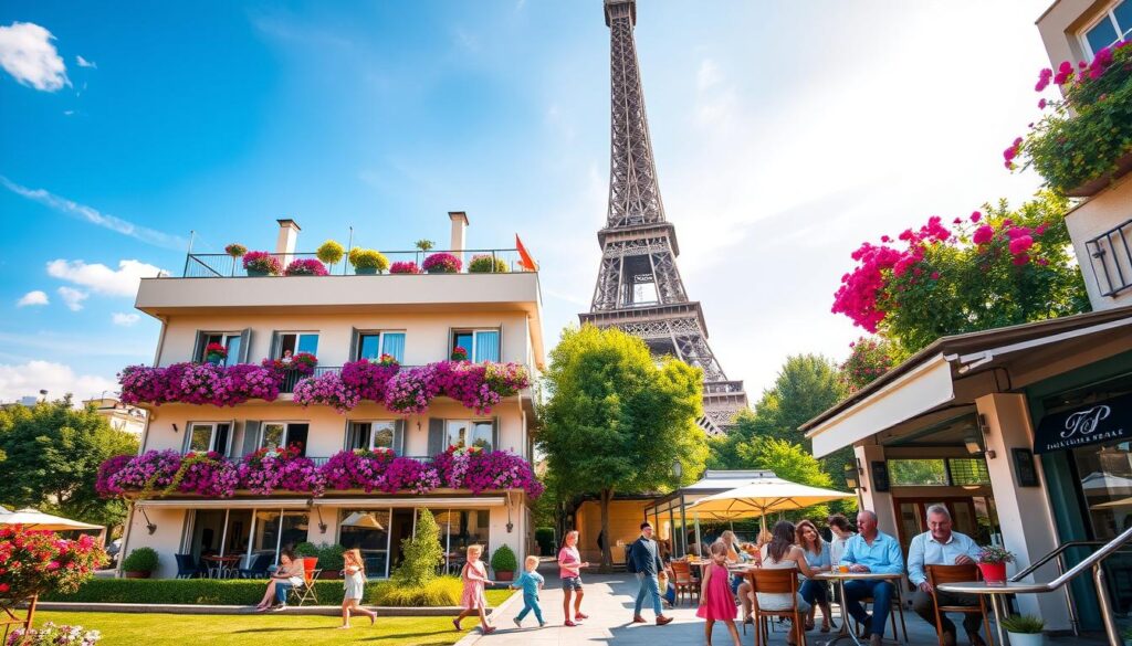 family hotels near eiffel tower