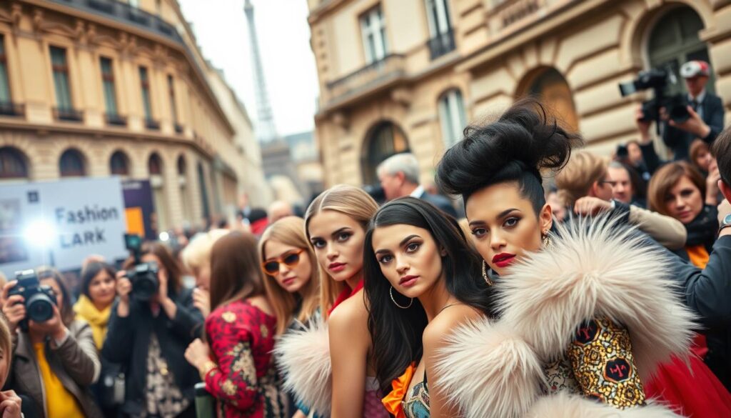 fashion influencers at Paris Fashion Week