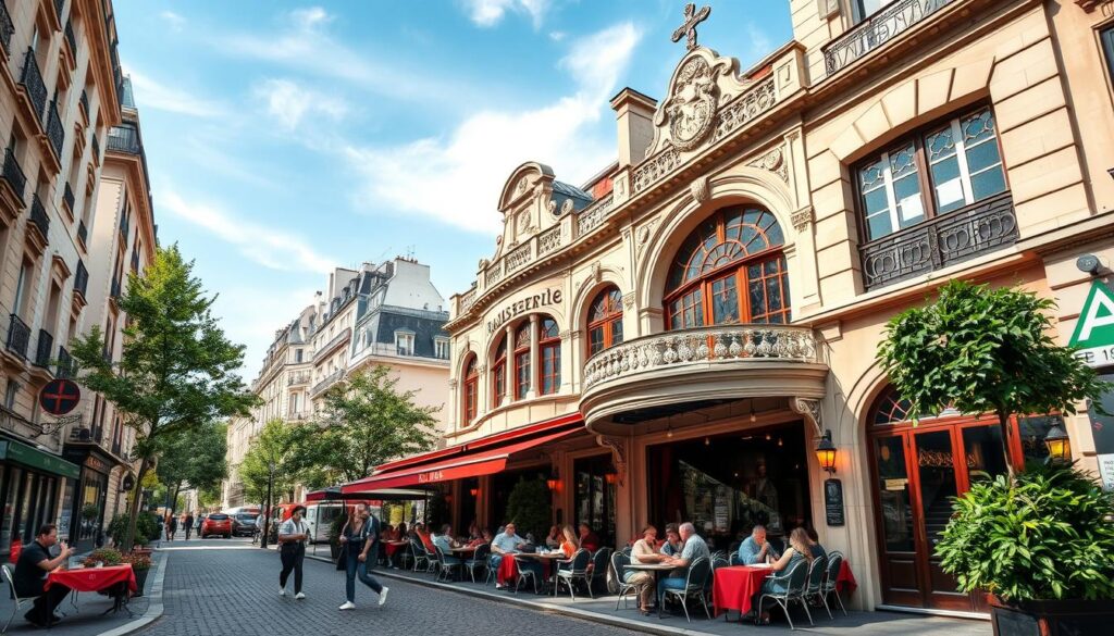 historic parisian brasseries