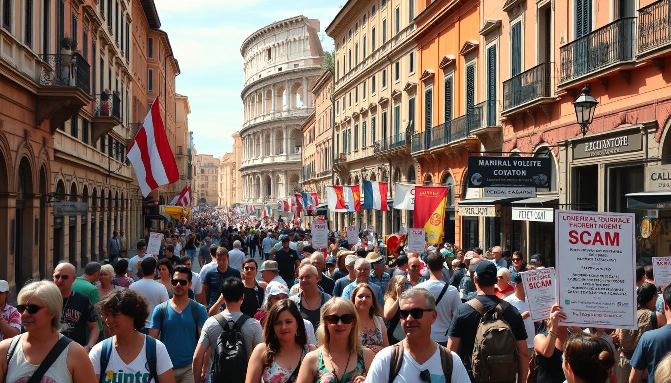 how to avoid tourist scams in italy