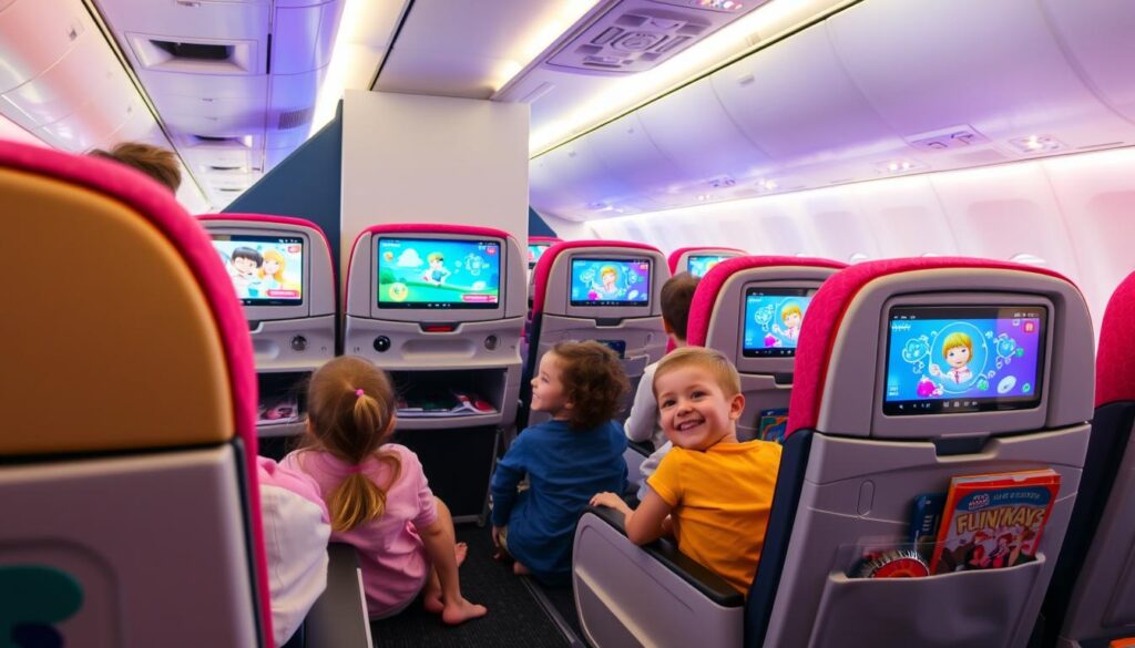 in-flight entertainment for kids