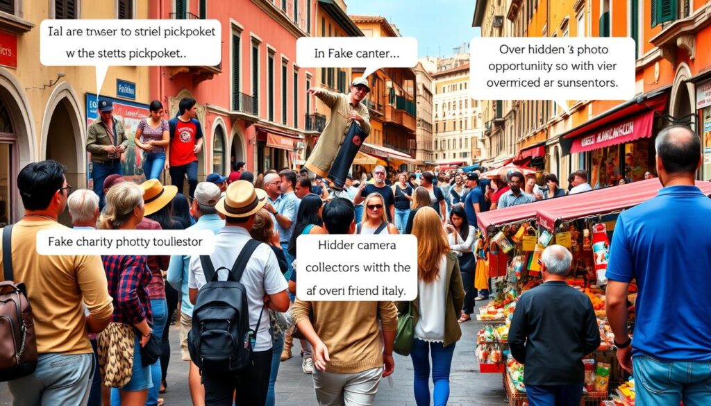 italy tourist scams