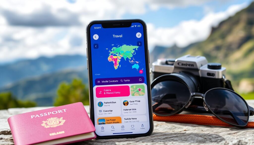 mobile travel app