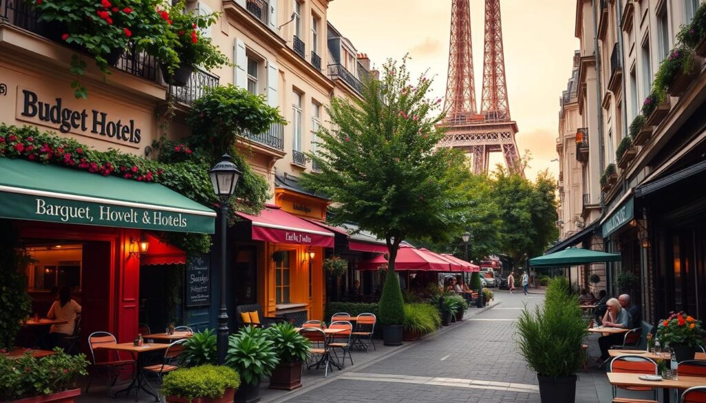 paris eiffel tower neighborhood hotels