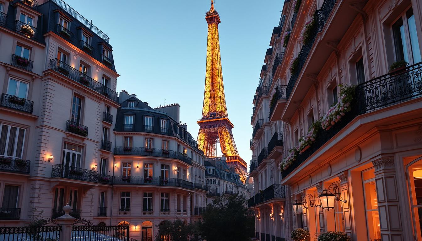 paris hotels near eiffel tower