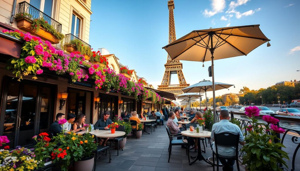 paris outdoor dining