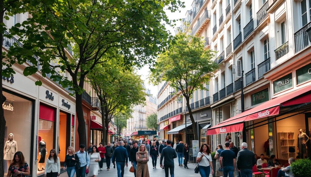 paris shopping avenues