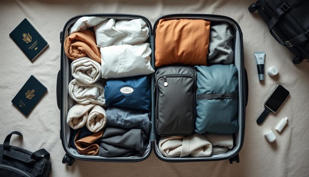 space-saving packing tips