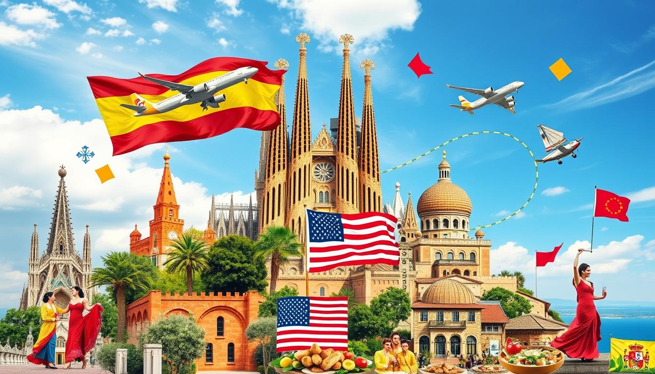 travel to spain from usa