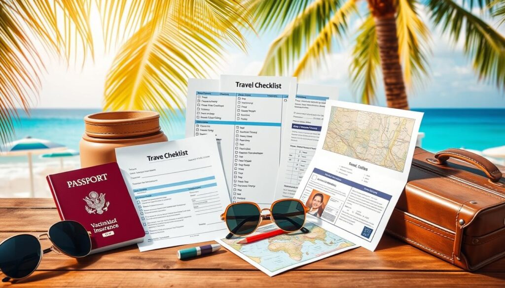 vacation travel checklist