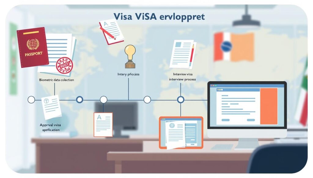 visa application process