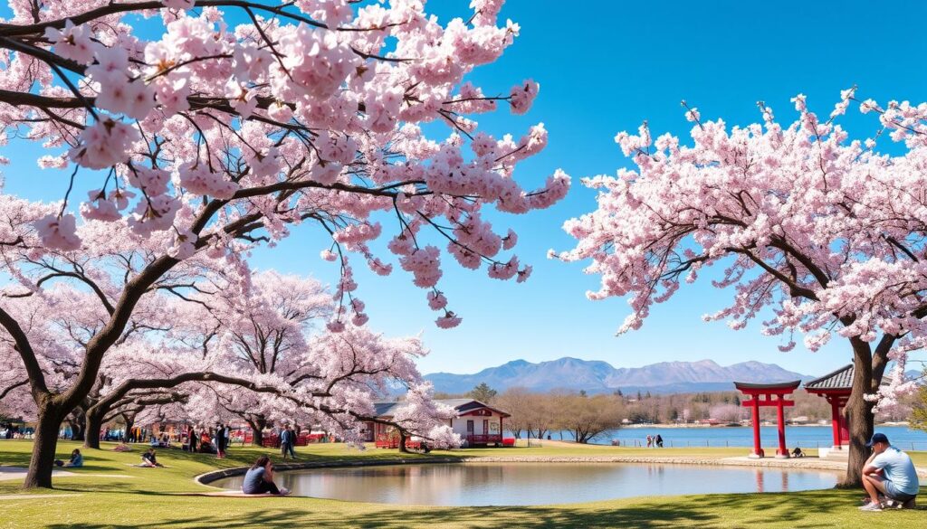 cherry blossom viewing